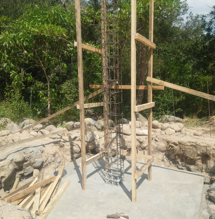 Cimentación y Acero de Torre