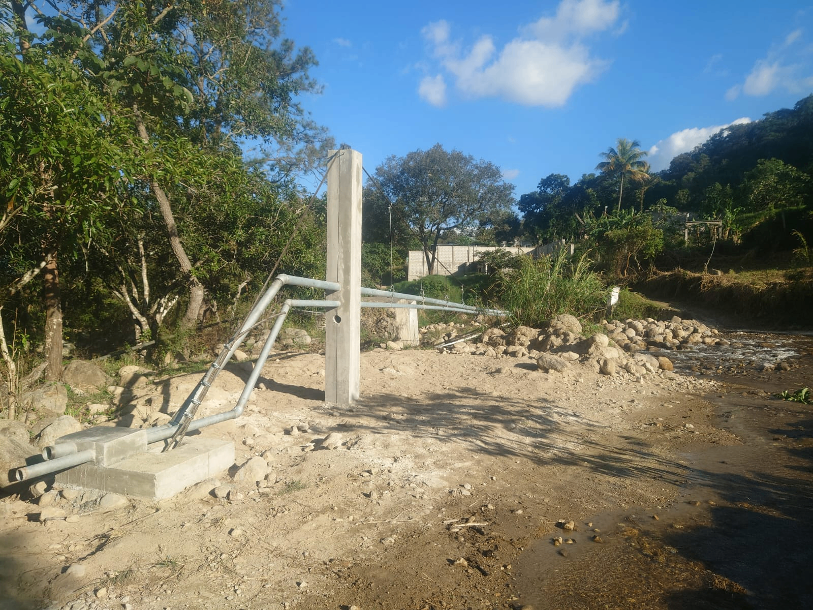 Cruce Aéreo Puente Colgante
